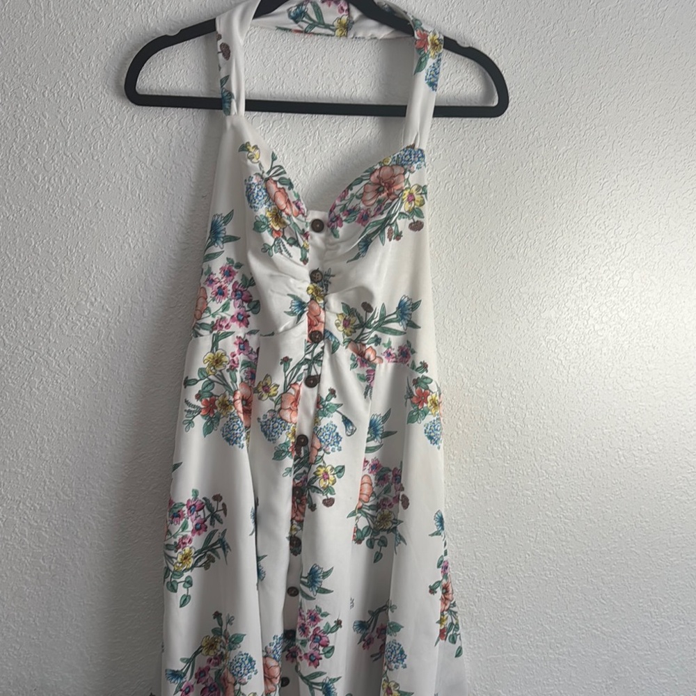 ❗️SOLD❗️Vibrant Floral Print Dress